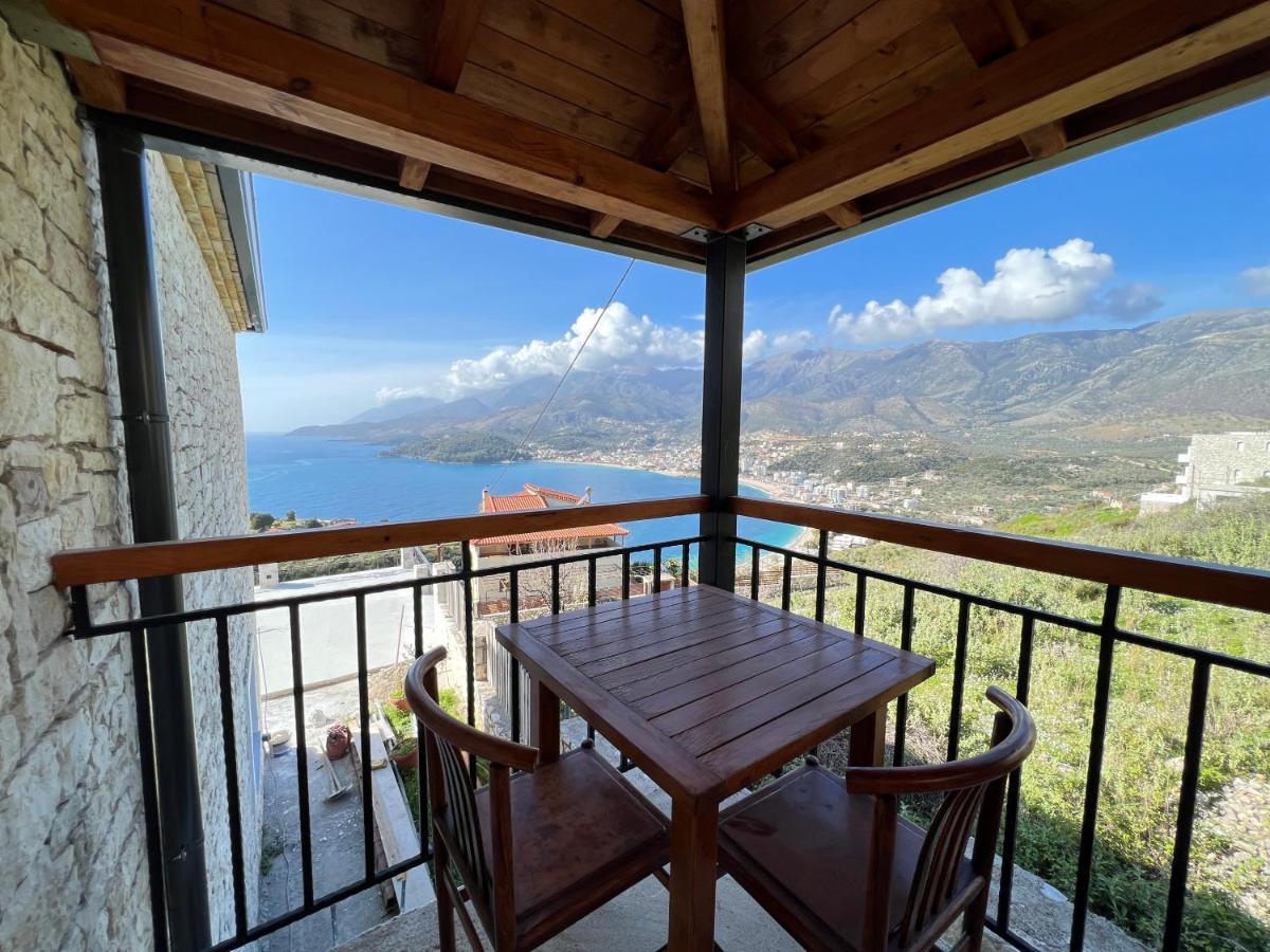 Argileos Apartment Himare Bagian luar foto