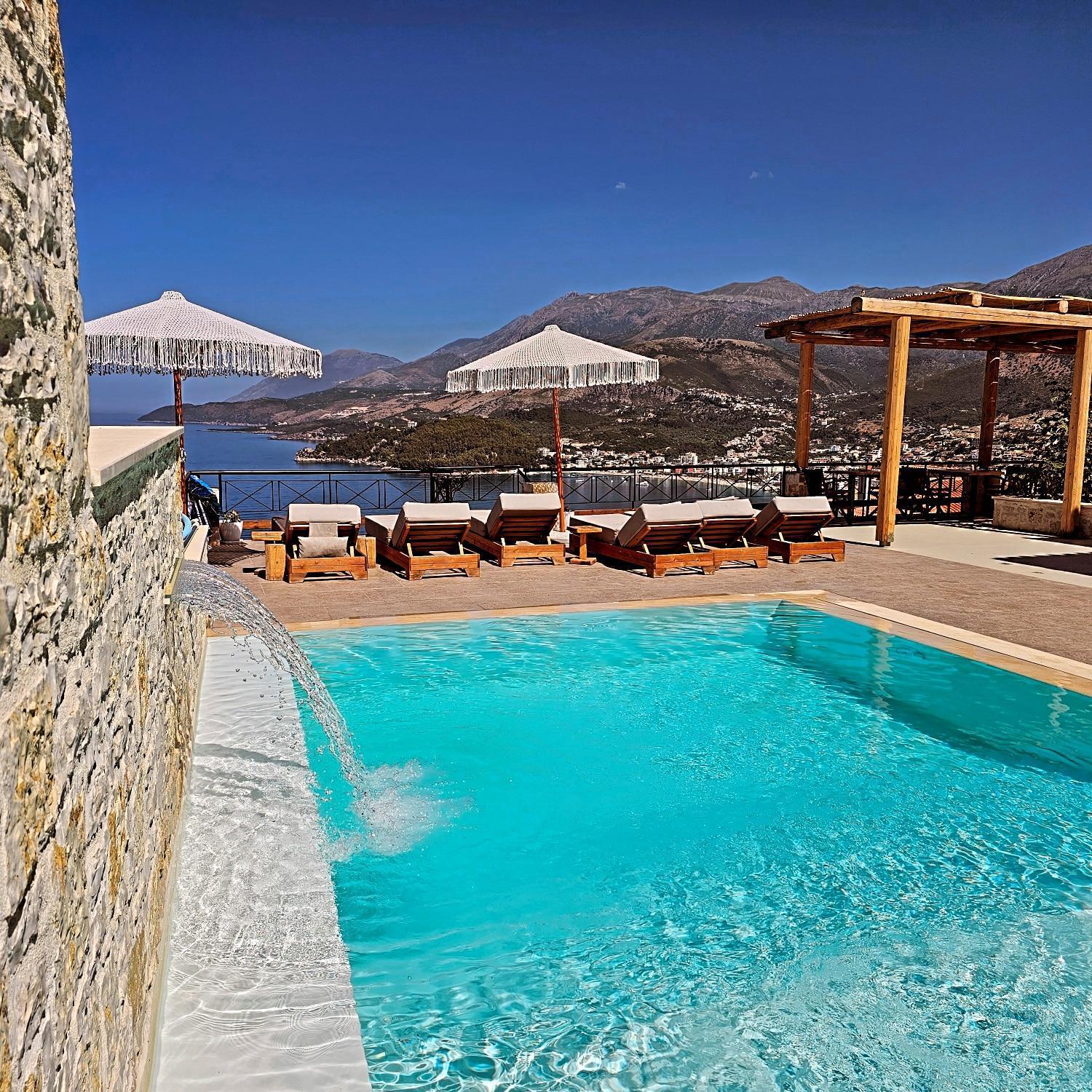 Argileos Apartment Himare Bagian luar foto